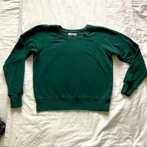 Madewell Green Sweatshirt